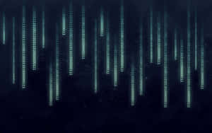 Digital Rain Matrix Background Wallpaper