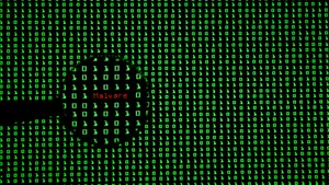 Digital Representation Of Malware Threat Wallpaper