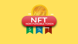 Digital Revolution: Non-fungible Token (nft) Art Wallpaper