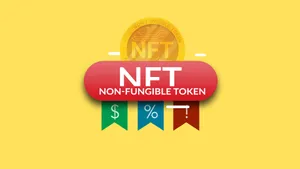 Digital Revolution: Non-fungible Token (nft) Art Wallpaper