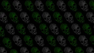 Digital Skull Pattern Watch Dogs Dedsec Wallpaper