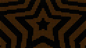 Digital Star Pattern Wallpaper