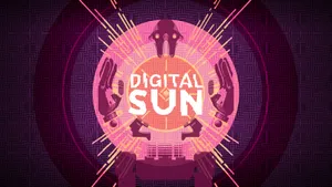 Digital Sun Studio Logo Wallpaper