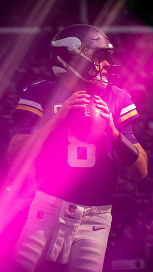 Digitally Painted Kirk Cousins Wallpaper