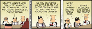 Dilbert Comic On How Workers Focus Wallpaper