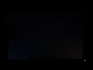 Dim Tv In Pitch Black Wallpaper