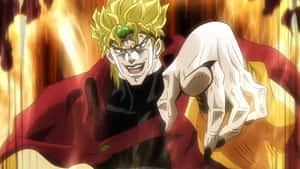 Dio Brando Intimidating Stance Wallpaper