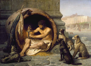 Diogenes The Cynical Philosopher Wallpaper