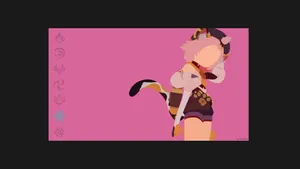 Diona, The Kätzlein Bartender With Her Elemental Burst In Genshin Impact Wallpaper