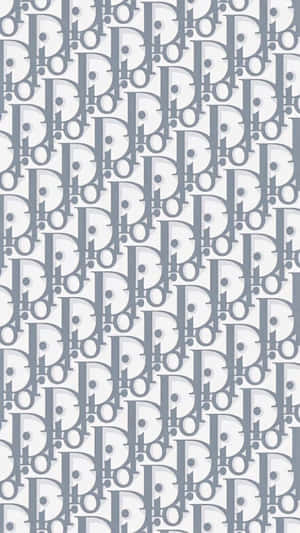 Dior Pattern Background Wallpaper