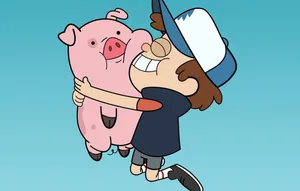 Dipper Pines And Pig Waddles Wallpaper