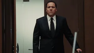 Director Jon Favreau On The Set Of His Latest Film Wallpaper