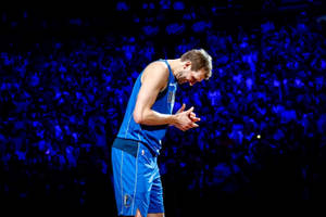 Dirk Nowitzki Last Home Game Wallpaper