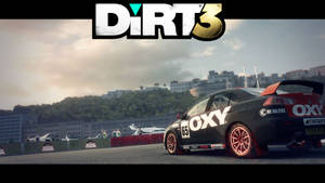 Dirt 3 Rear Mitsubishi Lancer Wallpaper