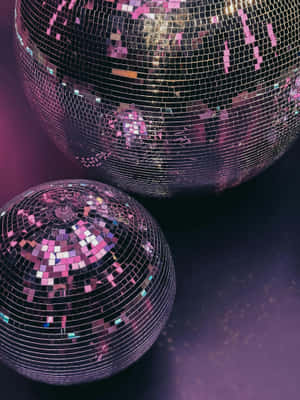 Disco Ball Glitter Sparkle Wallpaper