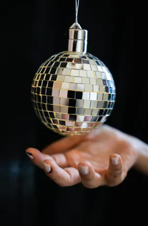 Disco Ballin Hand.jpg Wallpaper