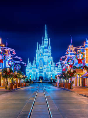 Discover A Magical World With The Disney World Android App Wallpaper