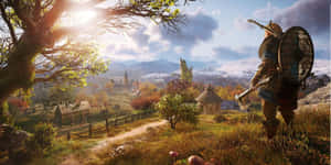 Discover Endless Adventures In Open-world Games Wallpaper