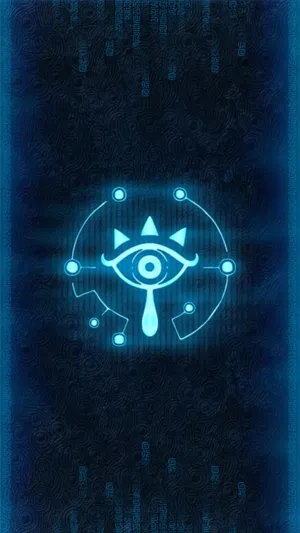 Discover Hyrule In 4k Resolution With The Sheikah Slate Wallpaper