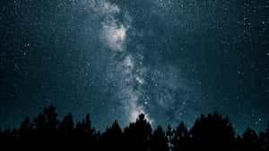 Discover The Beauty And Mystery Of The Night Sky. Wallpaper