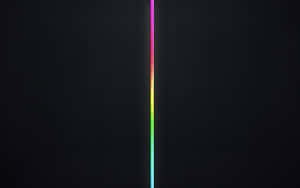 Discover The Beauty Of The Colors Of A Black Rainbow Wallpaper