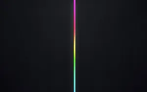 Discover The Beauty Of The Colors Of A Black Rainbow Wallpaper