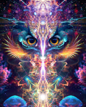 Discover The Enchanting World Of Trippy Animals! Wallpaper
