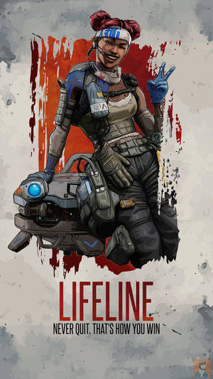 Discover The Fun And Thrills Of Playing Apex Legends Mobile Wallpaper