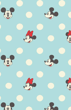 Discover The Magic Of Disney With This Colorful Pattern! Wallpaper