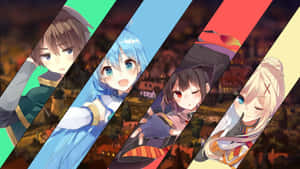 Discover The Magical World Of Konosuba Wallpaper