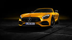 Discover The Power And Beauty Of Mercedes Amg Gt. Wallpaper