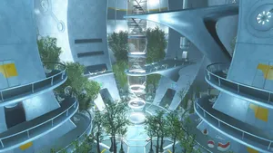 Discover The Secrets Of The Fallout 4 Institute In This High-resolution Wallpaper. Wallpaper