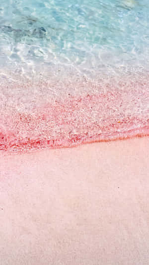 Discover The Serene Beauty Of Pink Beach Wallpaper