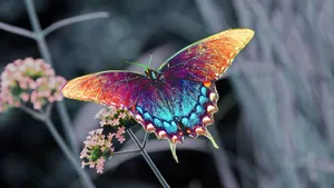 Discovering Beautiful Butterfly Species In Nature Wallpaper
