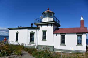 Discovery Park Lighthouse Seattle Wallpaper