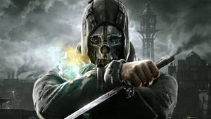 Dishonored 2 Corvo Attano In Dunwall Wallpaper