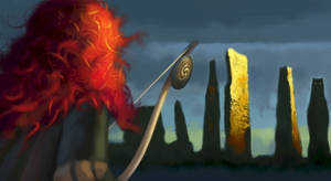 Disney Brave Digital Paint Wallpaper