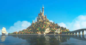 Disney Computer Tangled Corona Island Wallpaper