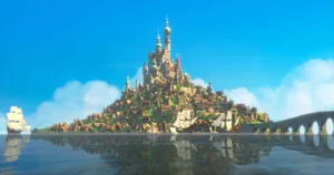 Disney Computer Tangled Corona Island Wallpaper