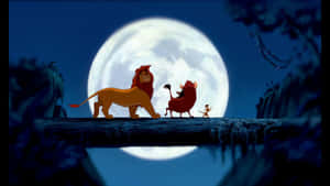 Disney Computer The Lion King's Bridge Scene Wallpaper