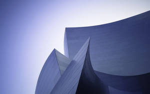 Disney Concert Hall Clear Sky Wallpaper