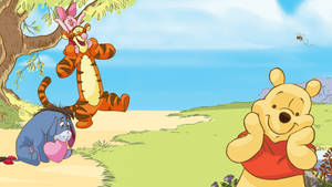 Disney Desktop Winnie And Friends Wallpaper