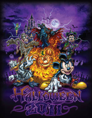 Disney Halloween 2011 Wallpaper