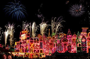 Disney Happy New Year Fireworks Wallpaper