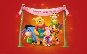 Disney Happy New Year Theme Wallpaper
