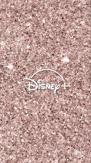 Disney Logo Glitters Wallpaper