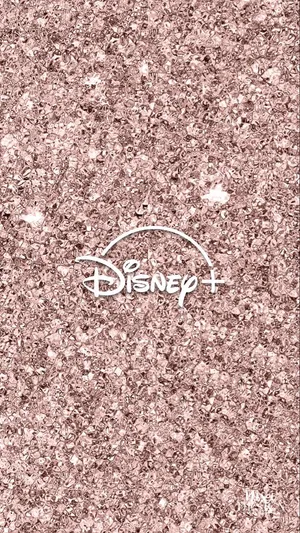Disney Logo Glitters Wallpaper
