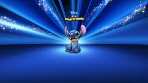 Disney Magical World Stitch Dual Monitor Wallpaper Wallpaper