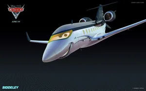 Disney Pixar Siddeley Cars 2 Wallpaper