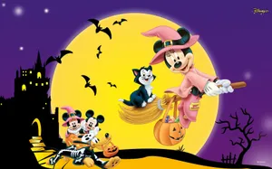 Disney Pluto Halloween Wallpaper